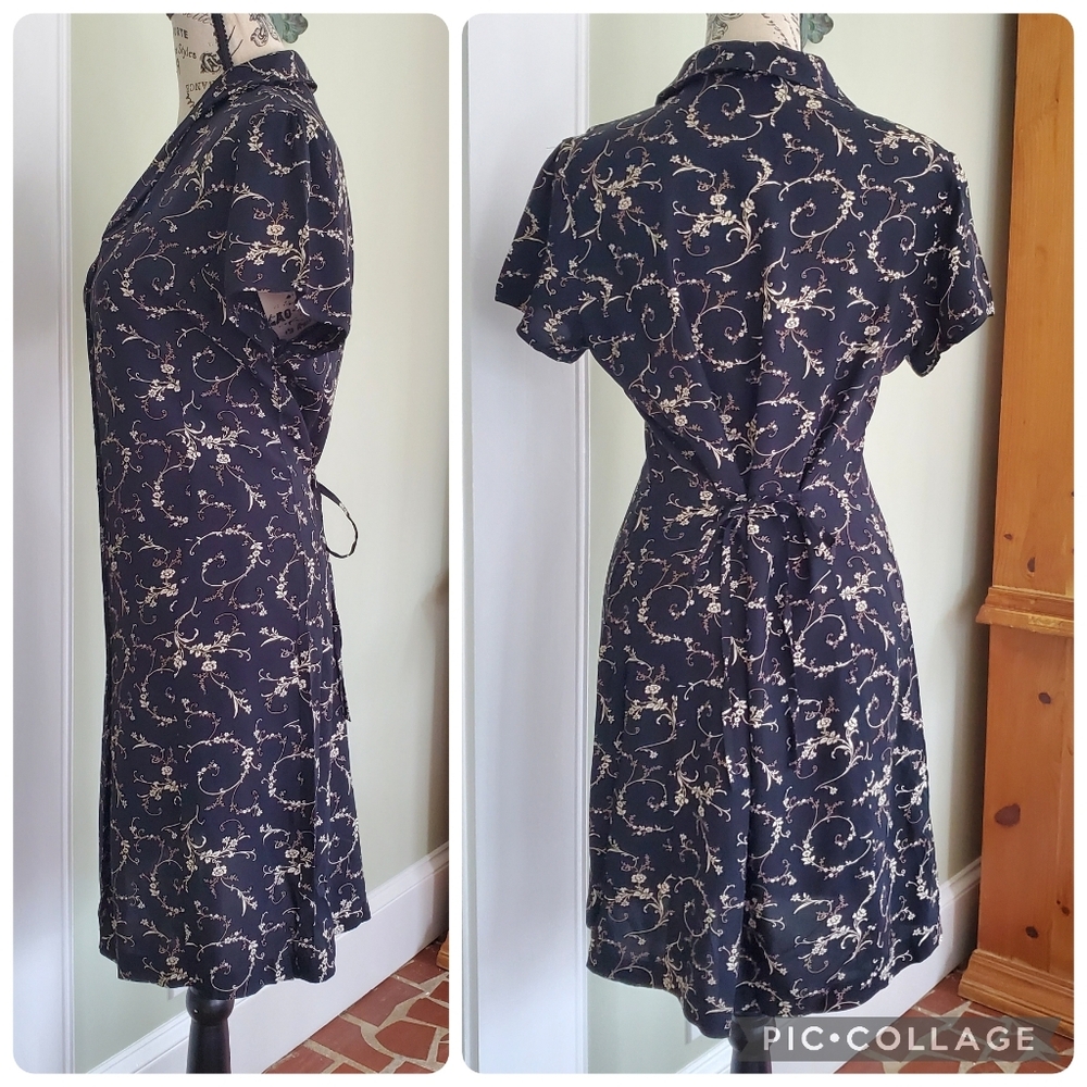 Vintage Gap Floral Button Down Sun Dress - Picture 2 of 15